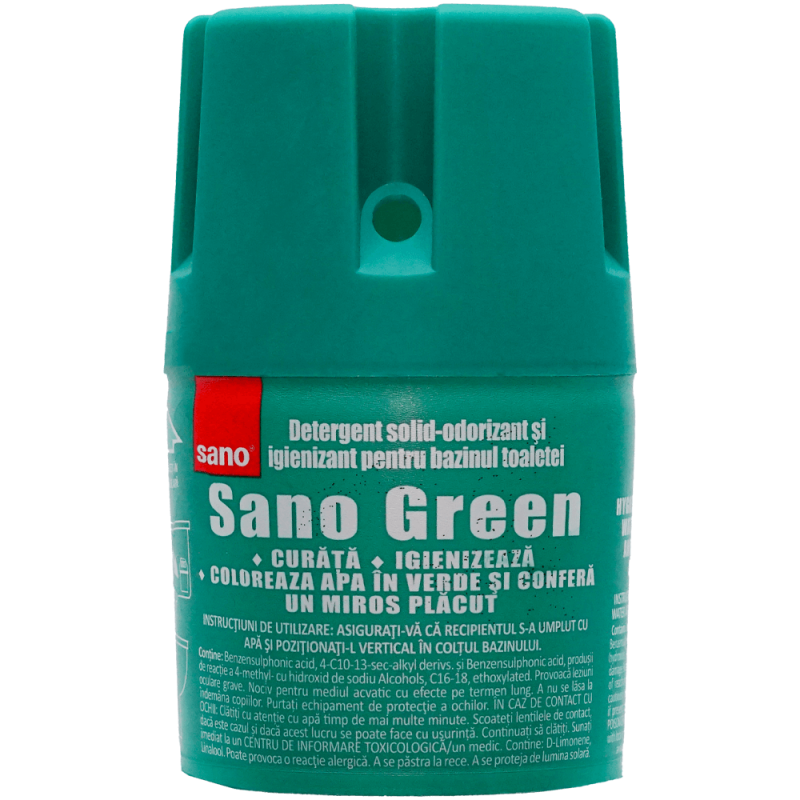 Odorizant bazin toaleta solid 150 g Sano Bon Green